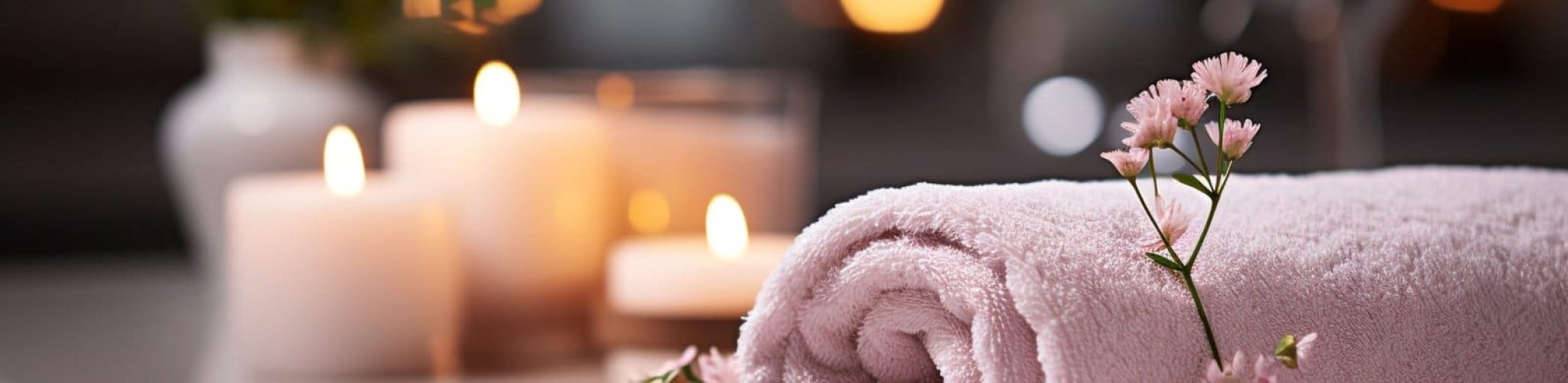 Relaxation and pampering in a luxurious spa generated by artificial intelligence